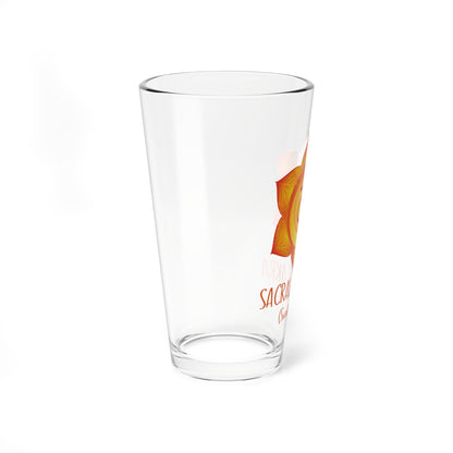 Chakra Collection Sacral Chakra Mixing Glass, 16oz