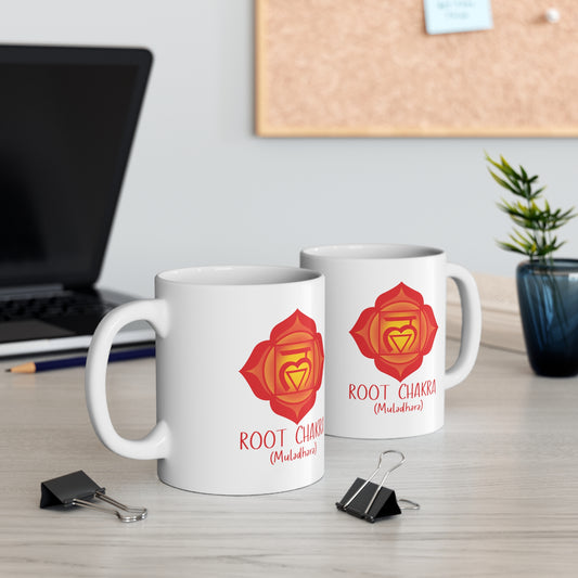 Root Chakra Collection Ceramic Mug 11oz