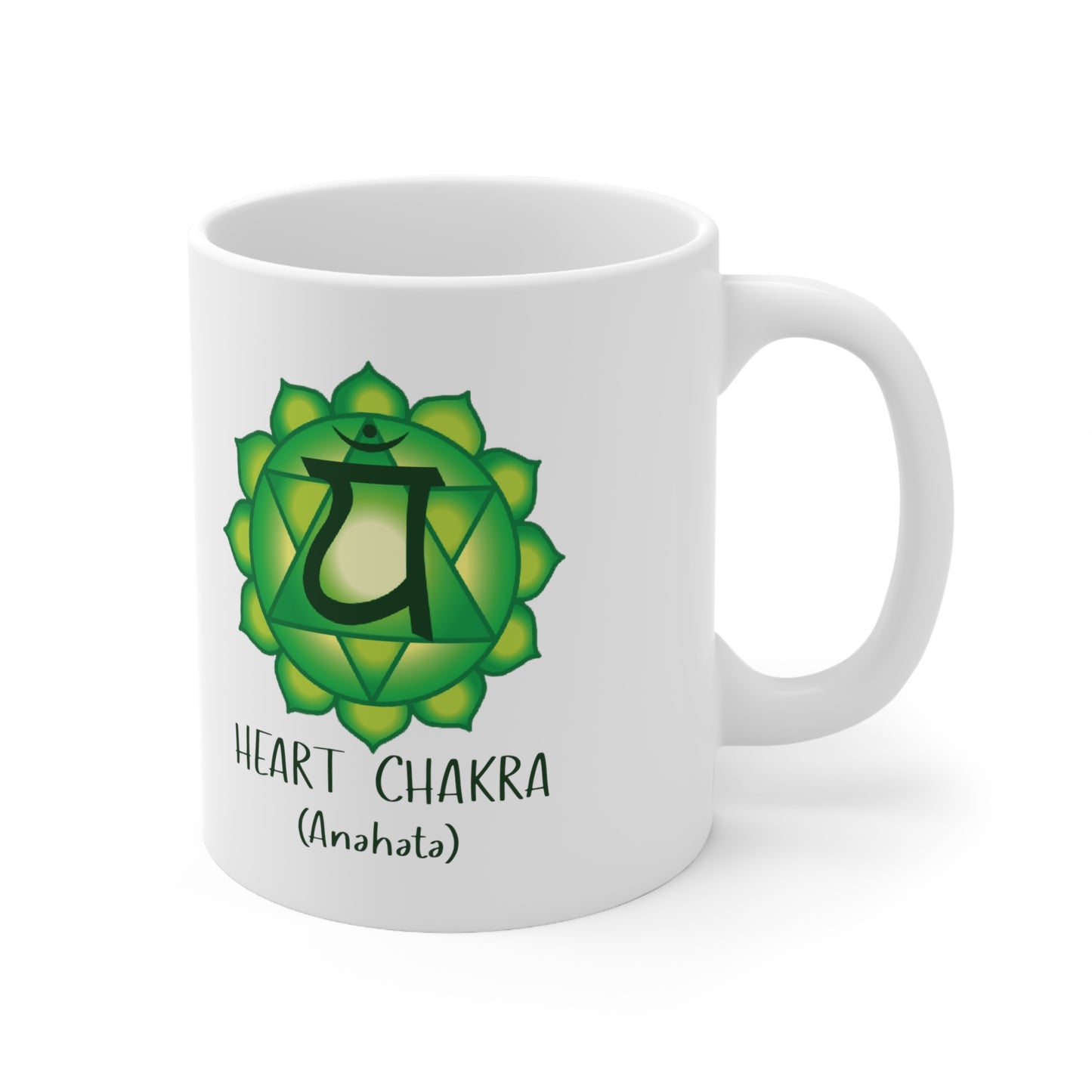 Heart Chakra Collection Ceramic Mug 11oz