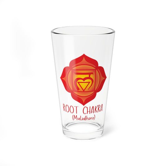 Root Chakra Collection Glassware Mixing Glass