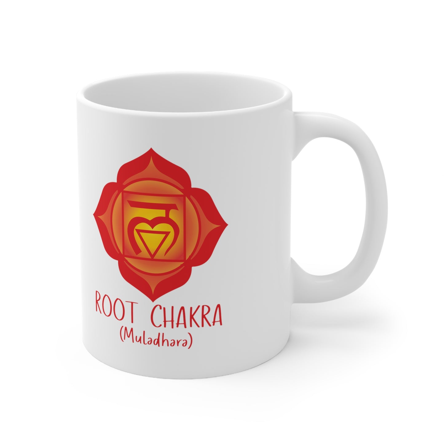 Root Chakra Collection Ceramic Mug 11oz